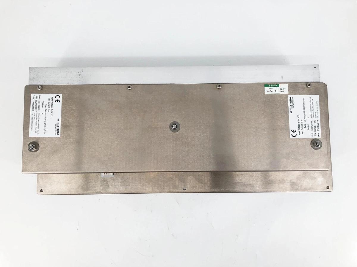 New Mettler Toledo 30343893 Detector Assembly 400 0.8mm HiGain 8-14VDC 1A