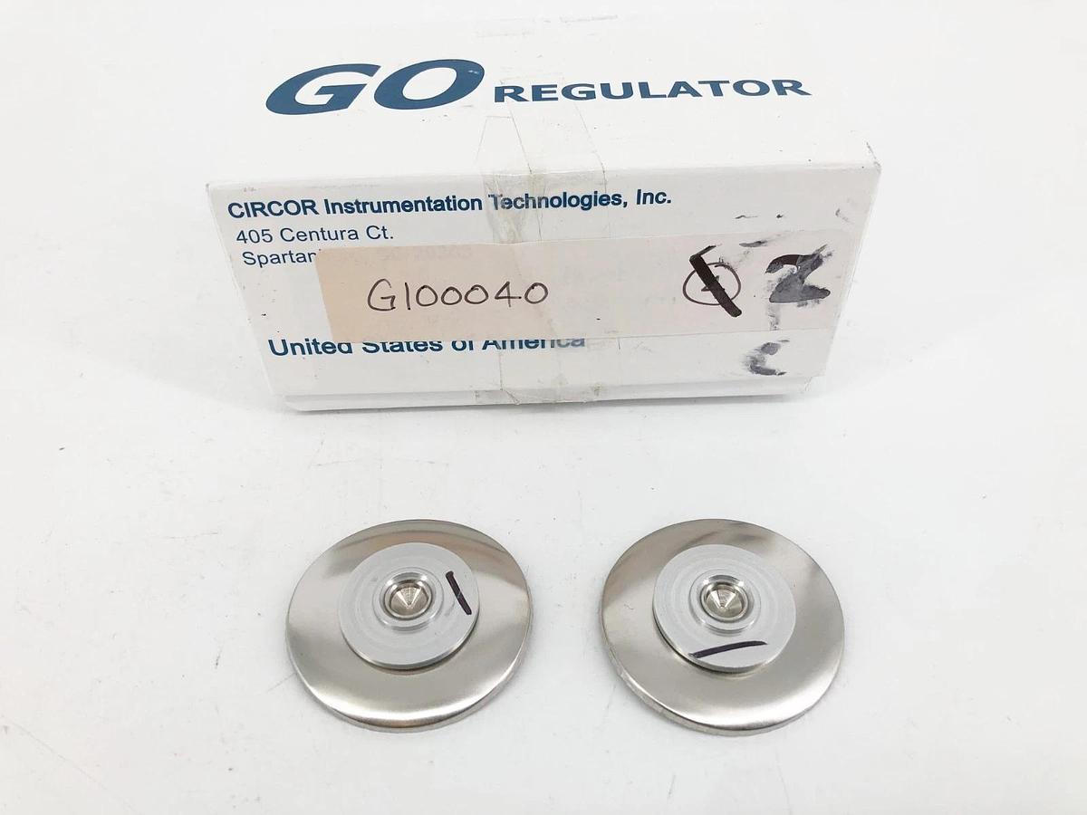 Box of 2 New Circor Go Regulator G100040 Diaphragm Assembly For PR-1 PR-2 PR1