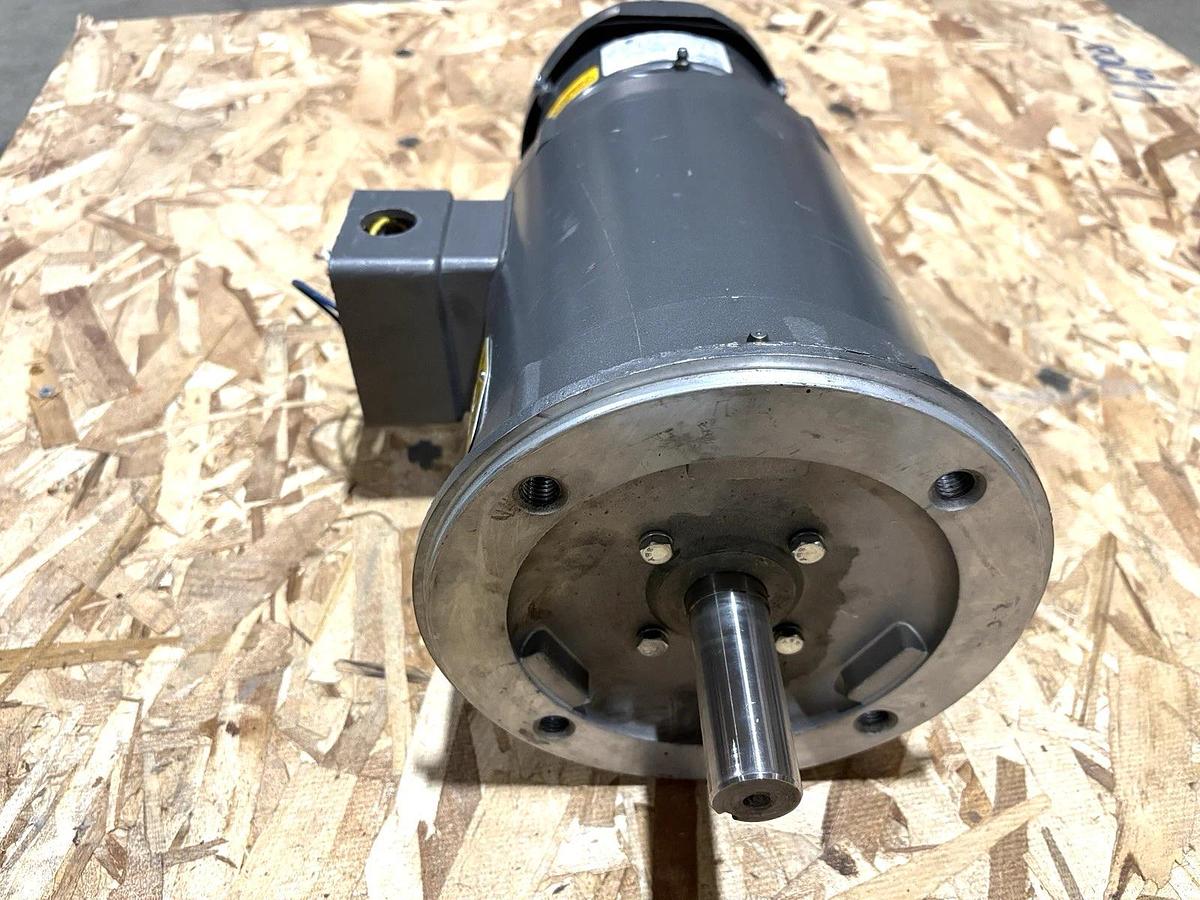 Used Baldor VBM3611T 3HP TEFC Brakemotor 208-230/460V 1800RPM 182TC Frame