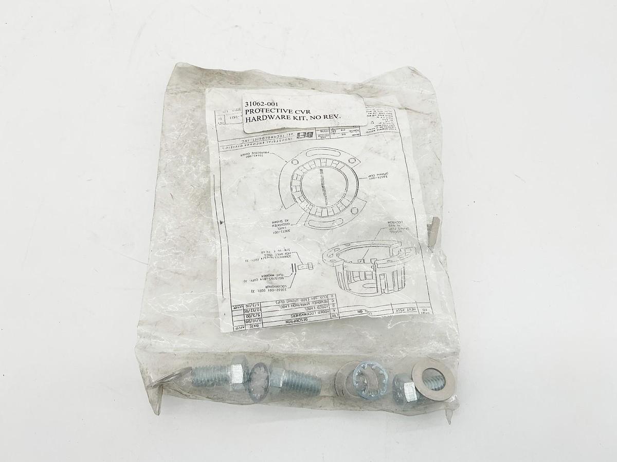 New BEI Industrial 31062-001 Protective CVR Hardware Kit No REV