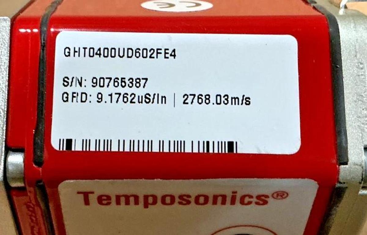 New MTS GHT0400UD602FE4 Temposonics G-Series Linear Pos Sensor GRD: 9.1762uS