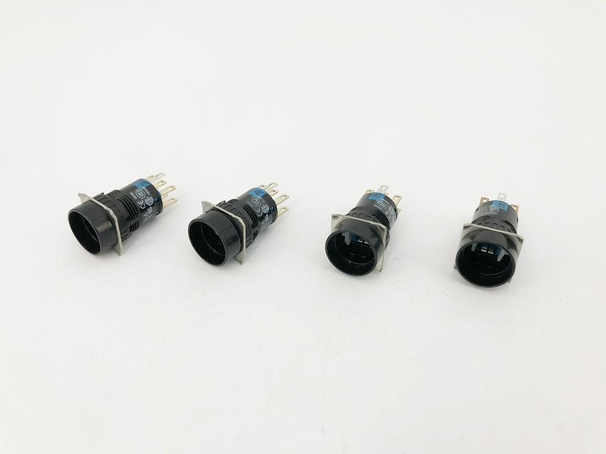 Lot of 4 New IDEC AL6A-A200 Switch Actuators DPDT Maintained A6 16mm Unibody