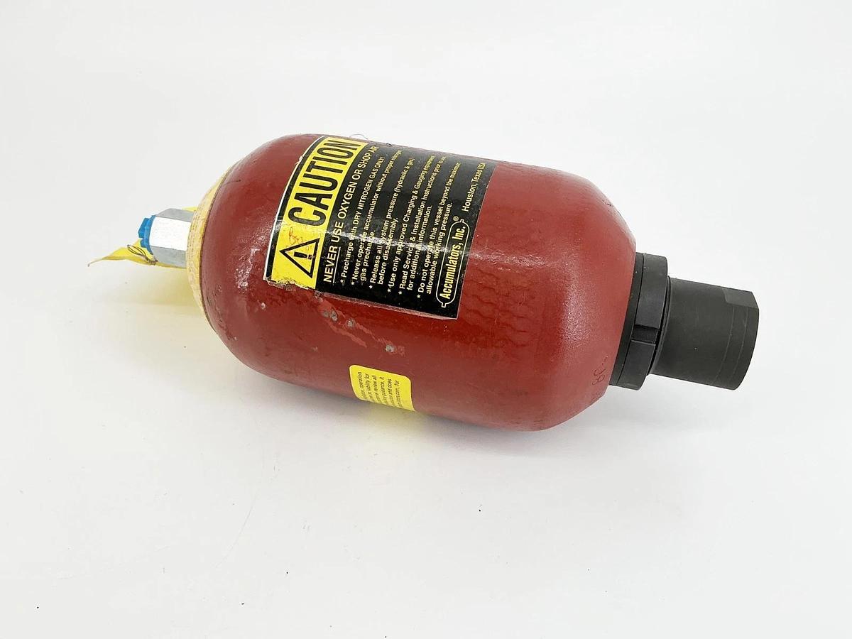 New Accumulator Inc. A1QT31003 Badder Accumulator 3000PSI 1-1/16" 12 SAE - No Bo