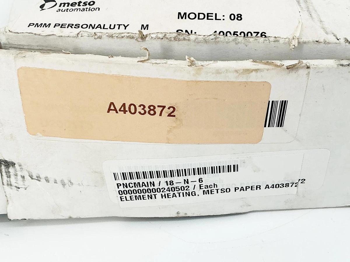 New Metso Paper A403872 Heating Element