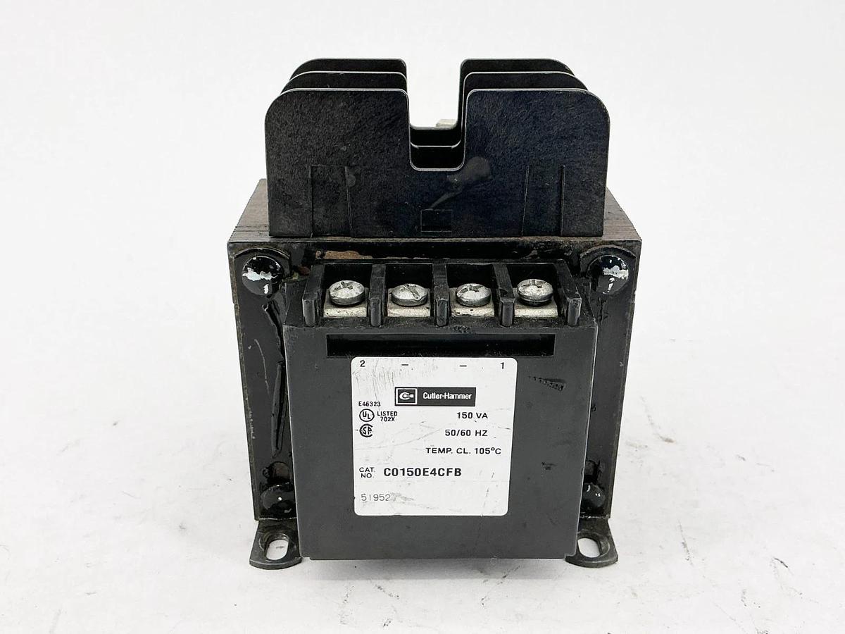 New Cutler Hammer C0150E4CFB Transformer 150VA 50/60Hz 600V 30A - No Box
