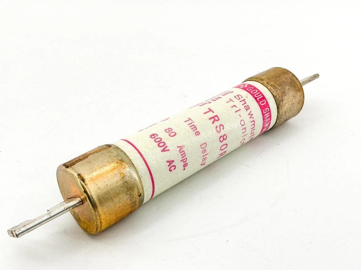 New Gould TRS80R Time Delay Fuse 80A 600V Class RK5 - No Box