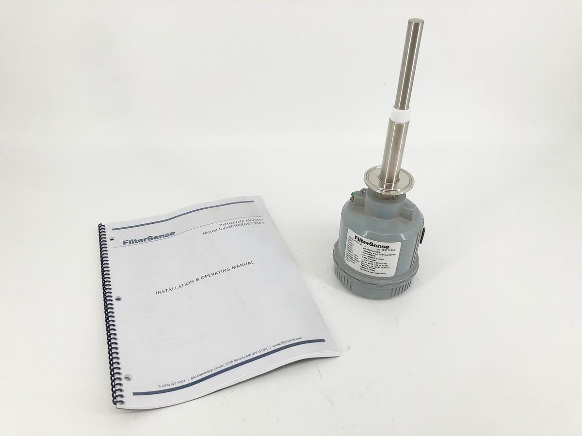 New FilterSense DynaCharge PM 1-A Particulate Monitor FW Rev. 2.11 - No Box