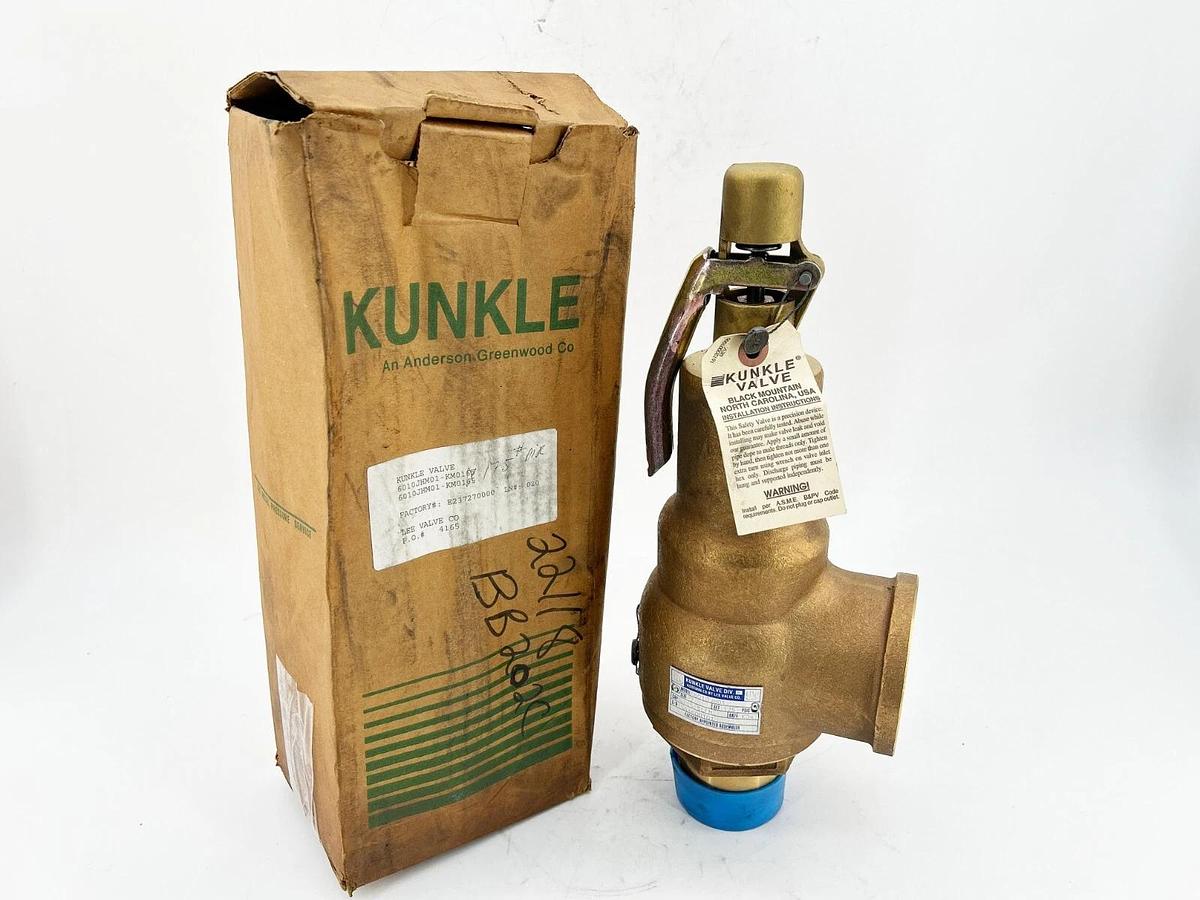 New Kunkle 6010JHM01-KM0175 Air Relief Valve 2"X2.5" 175PSI Set Pressure