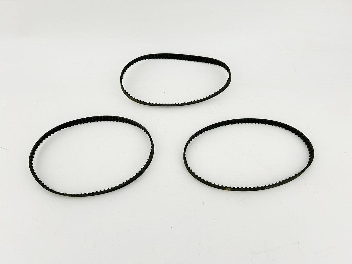 Lot of 3 New Jason 180XL-037 Timing Belts,18" Length, 90 Teeth, 0.37" Width