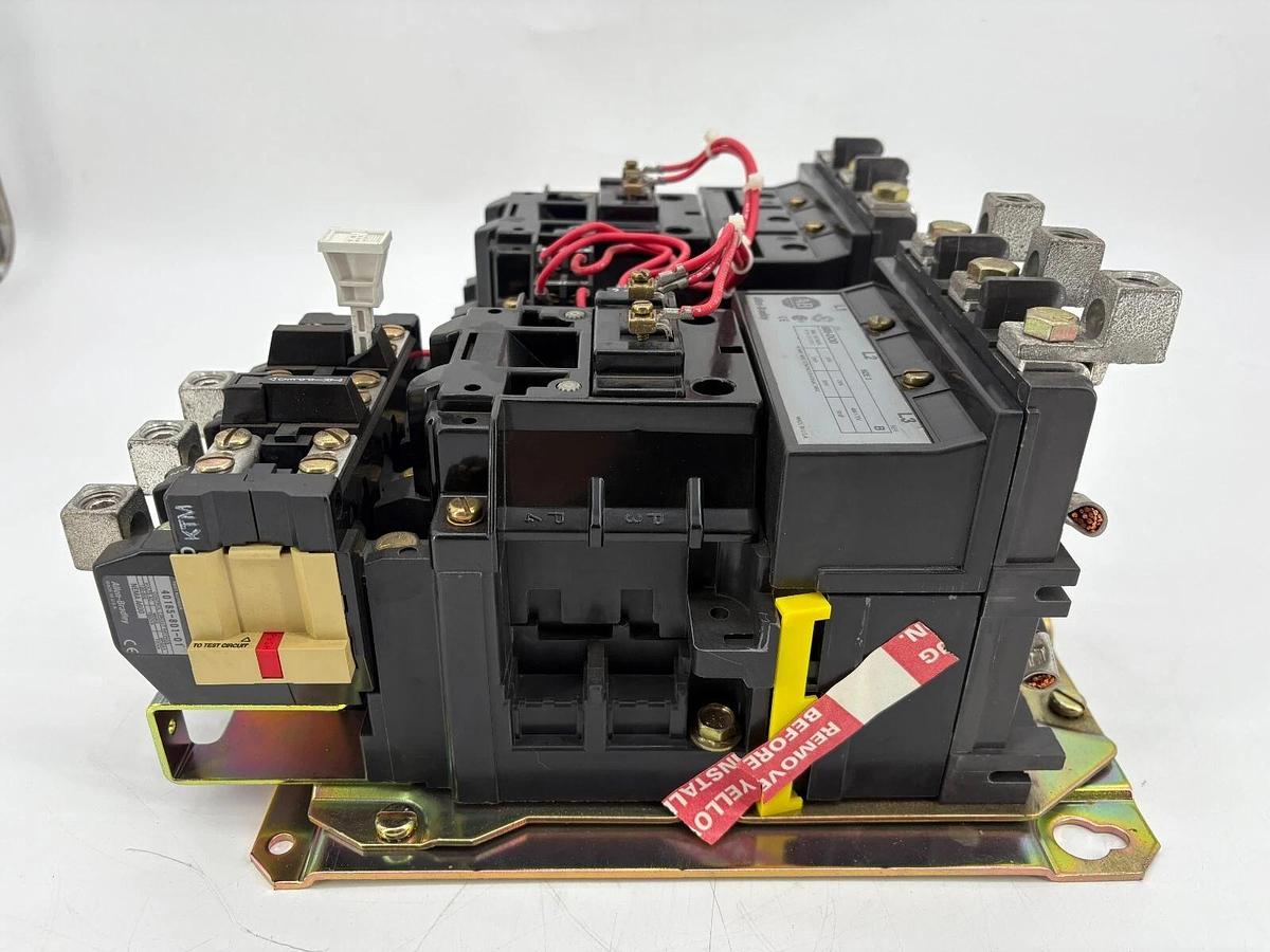 New Allen Bradley 505-DOD Ser. B NEMA Size 3 Reversing Starter with 120V Coils