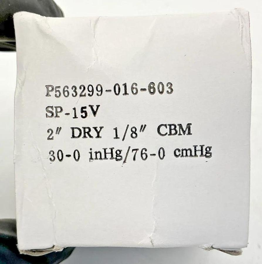 New LHA Products P563299-016-603 Pressure Gauge SP-15V 30-0inHg/76-0cmHg