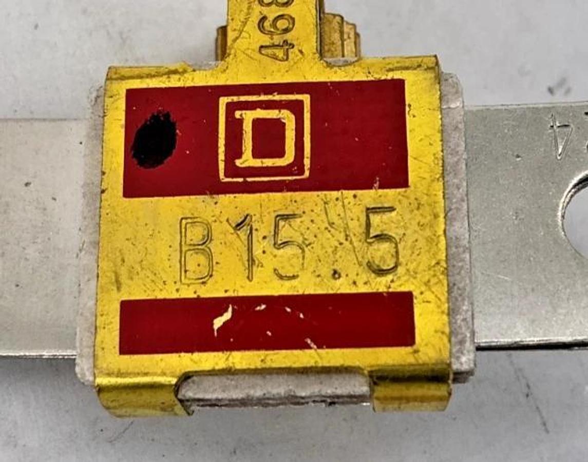 New Square D 2-B15.5 Overload Relay Terminal Unit 2 Relay Units Per Box