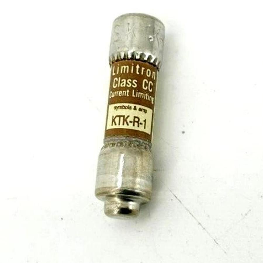 Lot of 5 New Bussmann Limitron KTK-R-1 Fast Acting Fuses 1A 600V Class CC