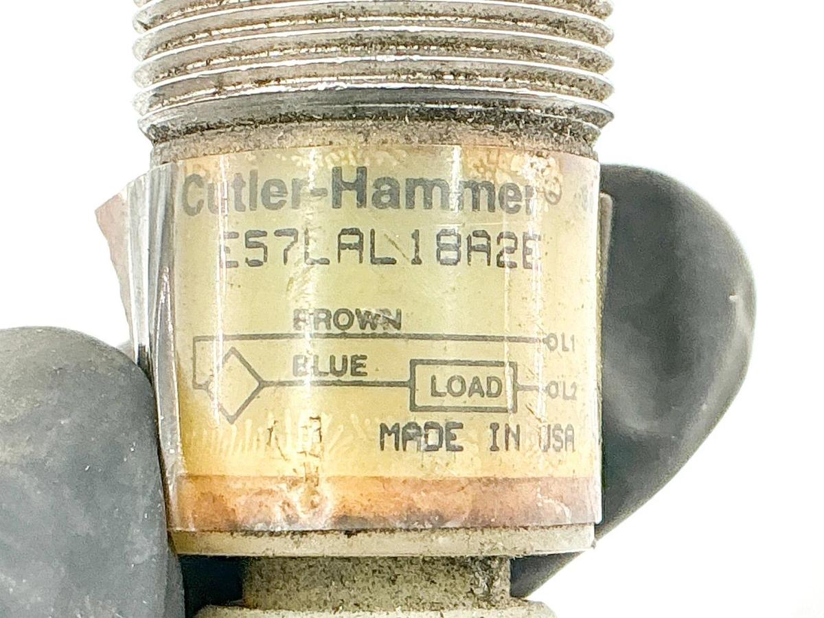 Used Cutler Hammer E57LAL18A2E Proximity Switch 20-250V 250mA