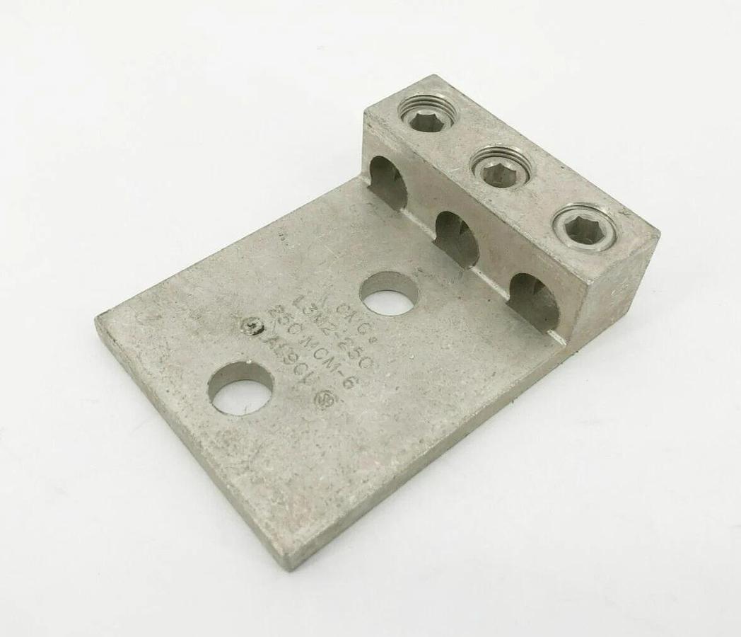 New CMC L3M2-250 Multi Conductor Aluminum Mechanical Lug 250MCM - 6 AWG