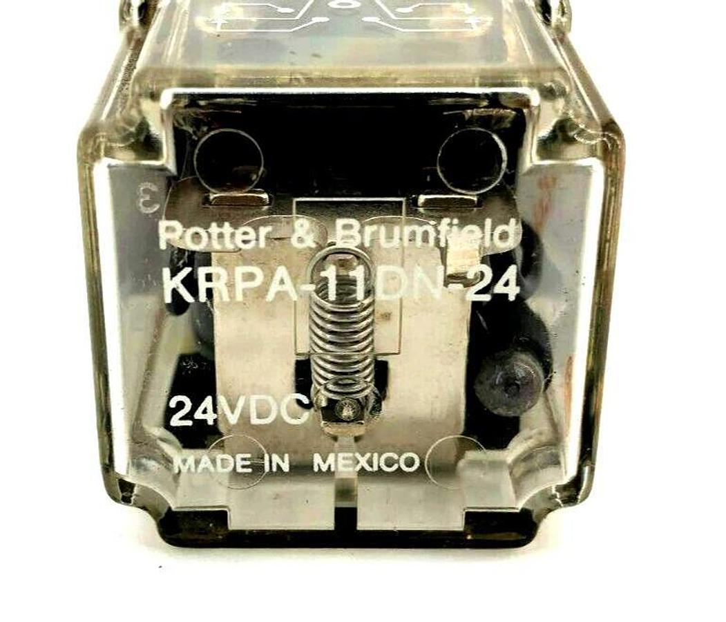 Lot of 7 Potter & Brumfield Relays KUMP-14A18, KAP11AG, KRPA-11DN-24, KRP11AG