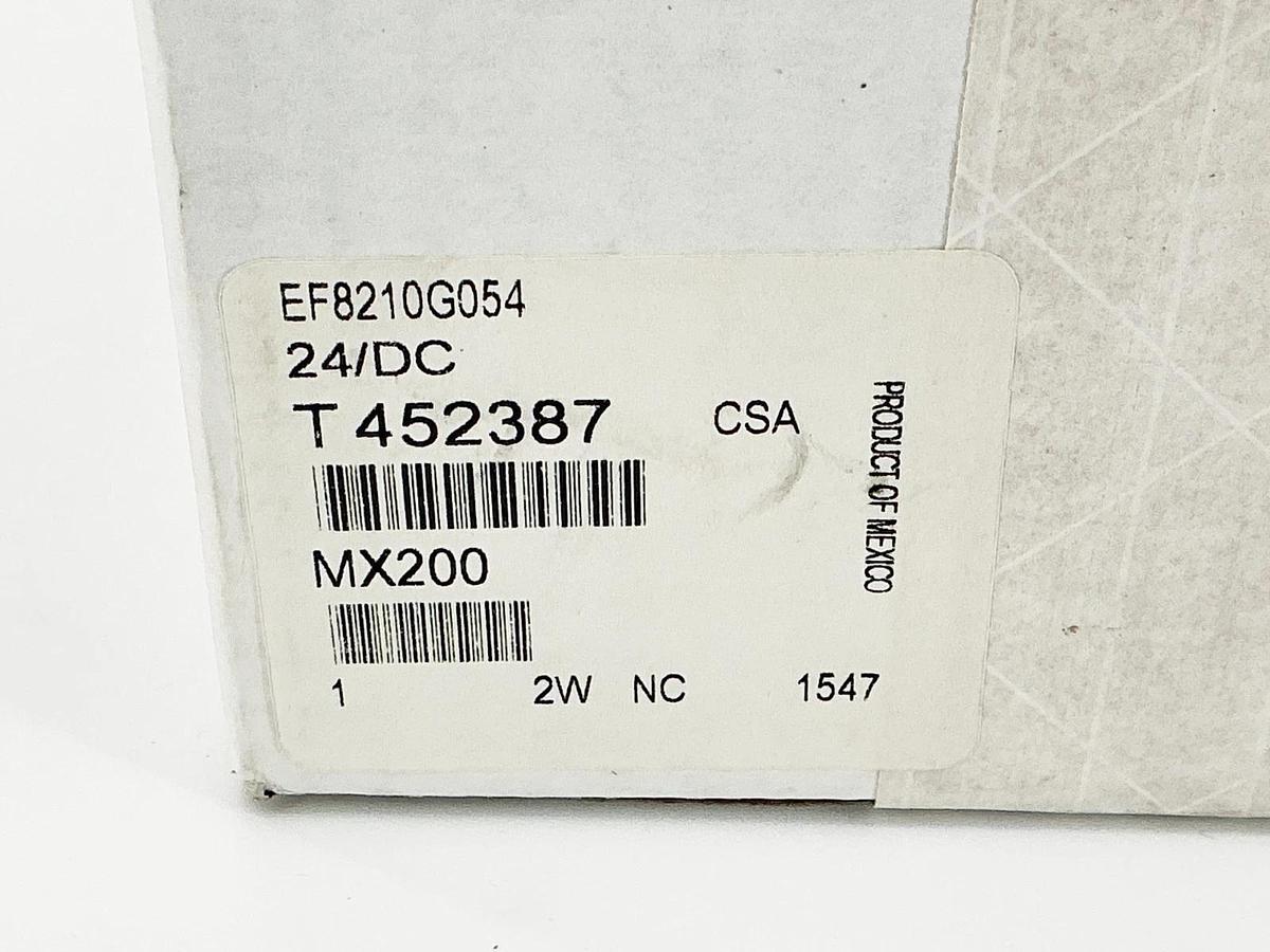 New Asco EF8210G054 24VDC Solenoid Valve 135PSI 1" Pipe 30.8W