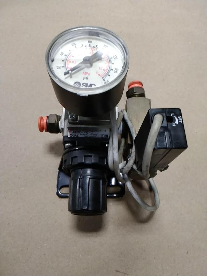 New SMC IRV20-N11BG Vacuum Pressure Regulator, -100 to -1.3kPa, 3/8" One-Touch