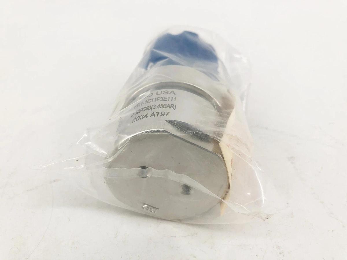 New Go Regulator PR1-1C11P3E111 Pressure Reducing Regulator 0-50 PSI 1/4" FNPT