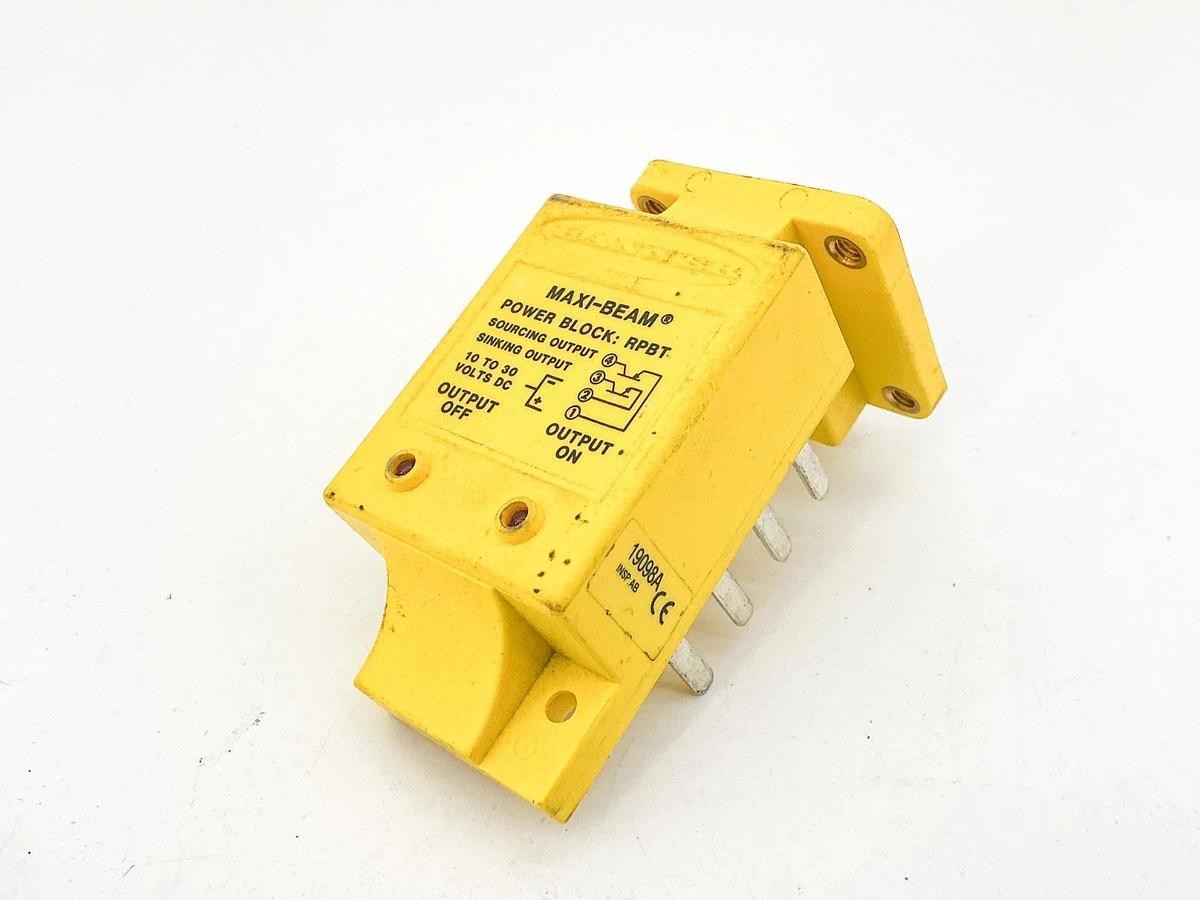 New Banner Engineering RPBT Maxi-Beam Power Block 10-30VDC - No Box