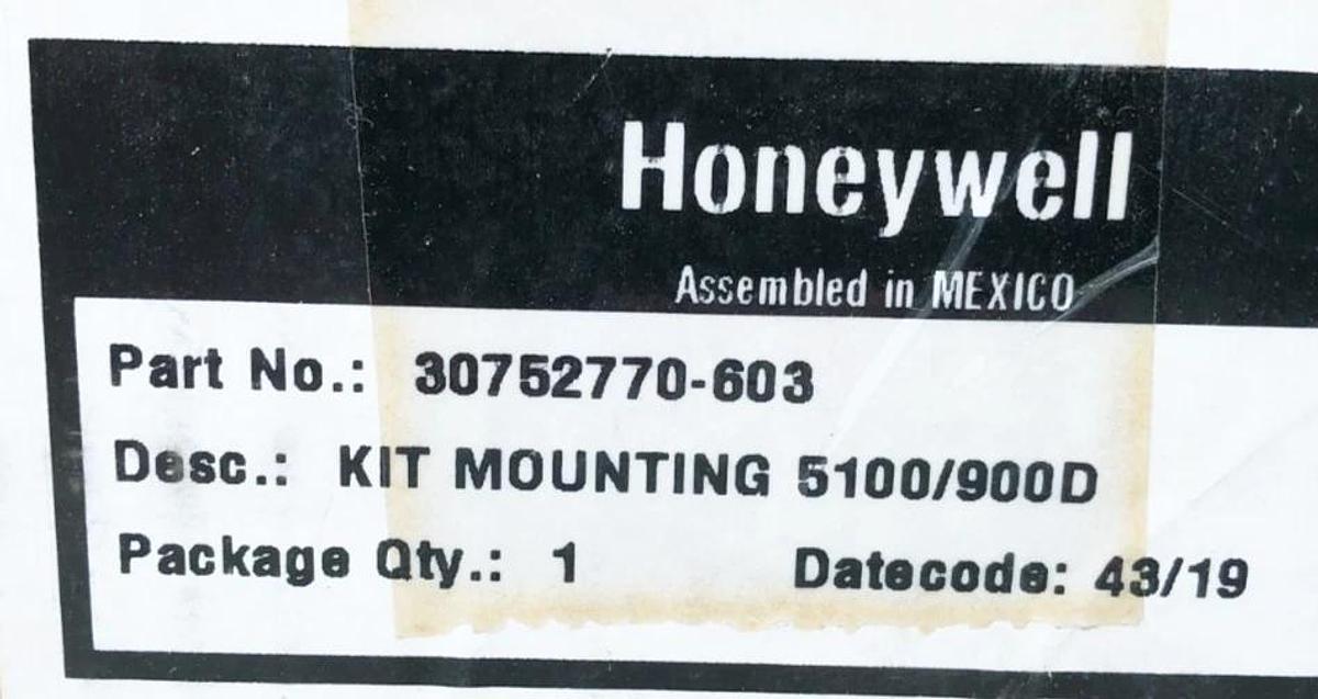 New Honeywell 30752770-603 Transmitter Mounting Kit 5100/900D