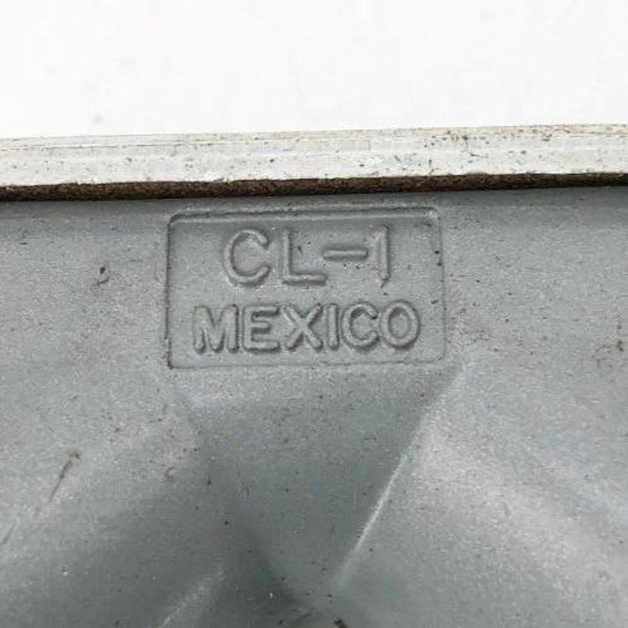 Lot of 3 New Killark CL-1 Pulling Elbows With Cover and Gasket 1/2" 90°
