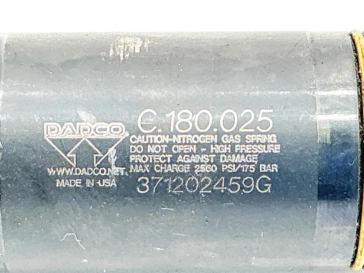 Used DADCO C.180.025 Nitrogen Gas Spring 2560PSI 175Bar .25" Stroke