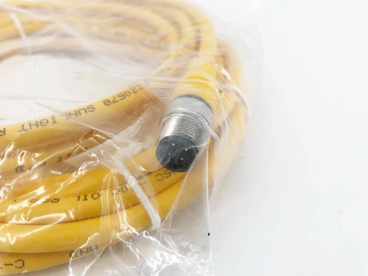 New Turck RKM 40-5M-RSC 4.4T Double-Ended Cordset 5m U-44804