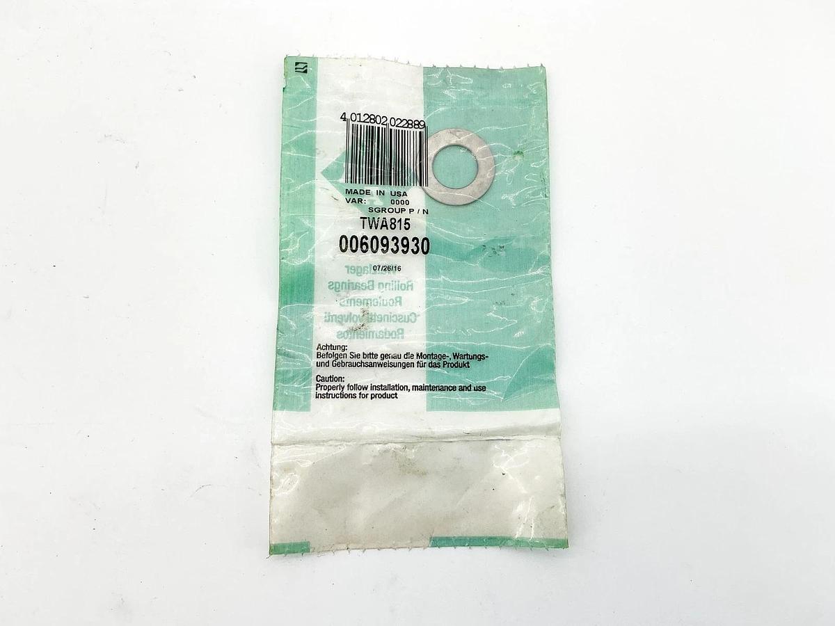 New Lot of 7 INA TWA815-HLAE Thrust Washer 006093930