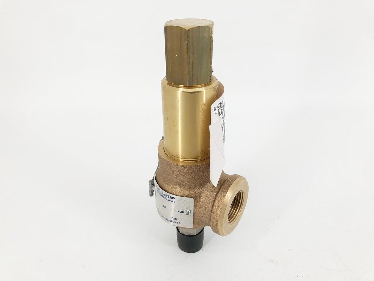 New Kunkle 913BDCM01-JE Relief Valve 1/2" Set 175psig Capacity 45 GPM - No Box