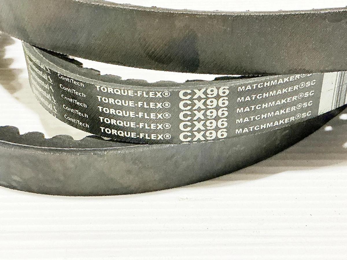 New Continental CX96 Conti VX Flex Belt 0.88" Width Cogged 1 Rib
