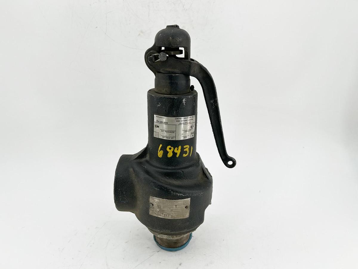 Refurbished Consolidated 1980T-2 Relief Valve 2" Size 35PSI Set Pressure 3277lbs/hr.