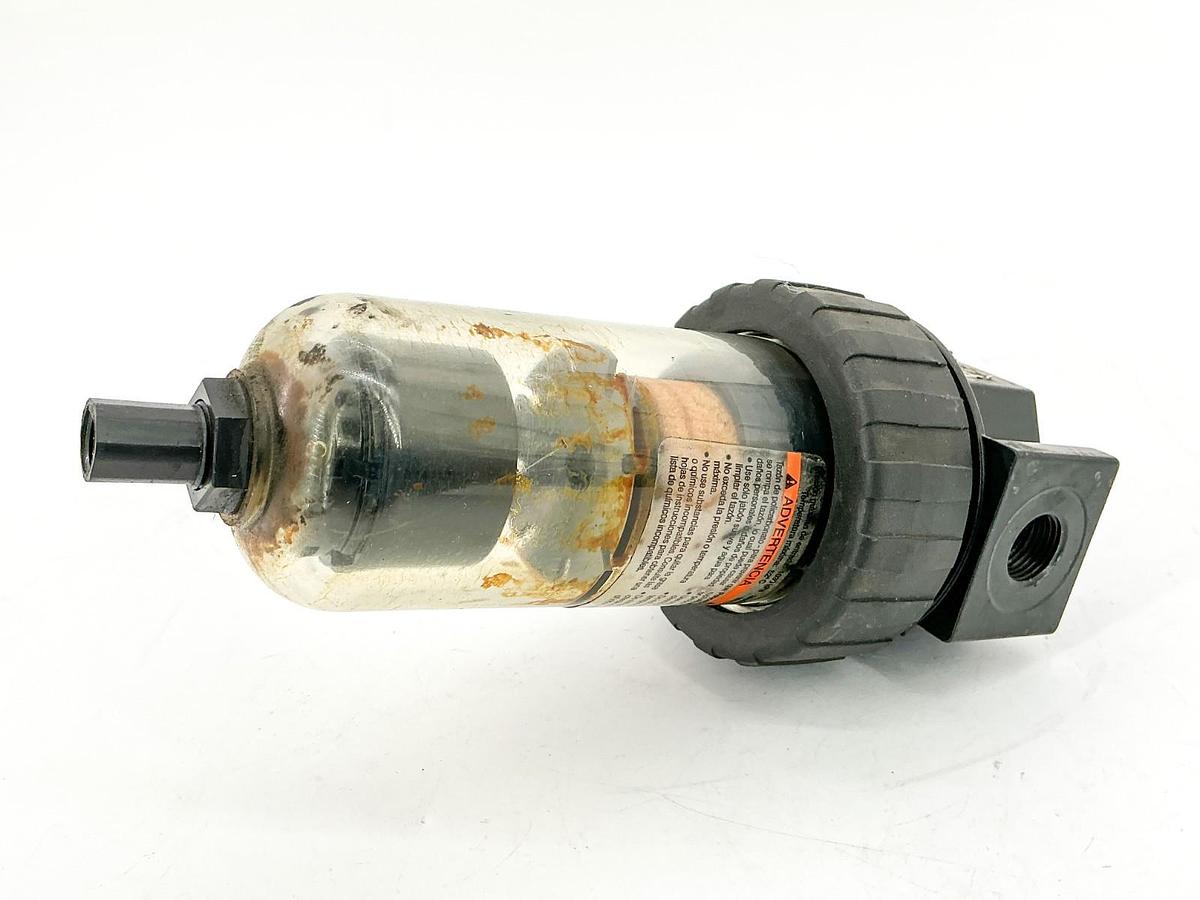 Used Parker 07F21AC Pneumatic Lubricator 150PSI 1000kPa
