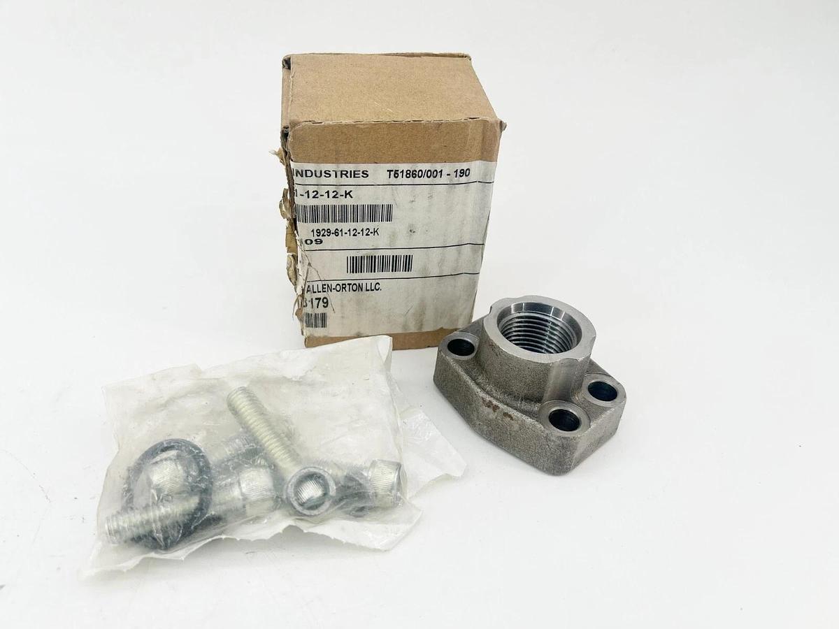 New Brennan Industries 1929-61-12-12-K Hydraulic Flange 12 FORB-12ORF Code 61