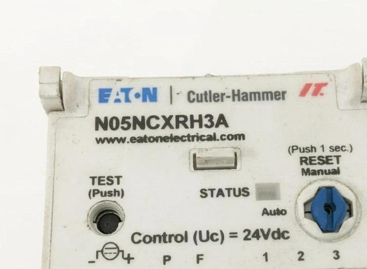 Used Eaton Cutler Hammer N05NCXRH3A Overload Relay 8.4-27A NEMA Size 1