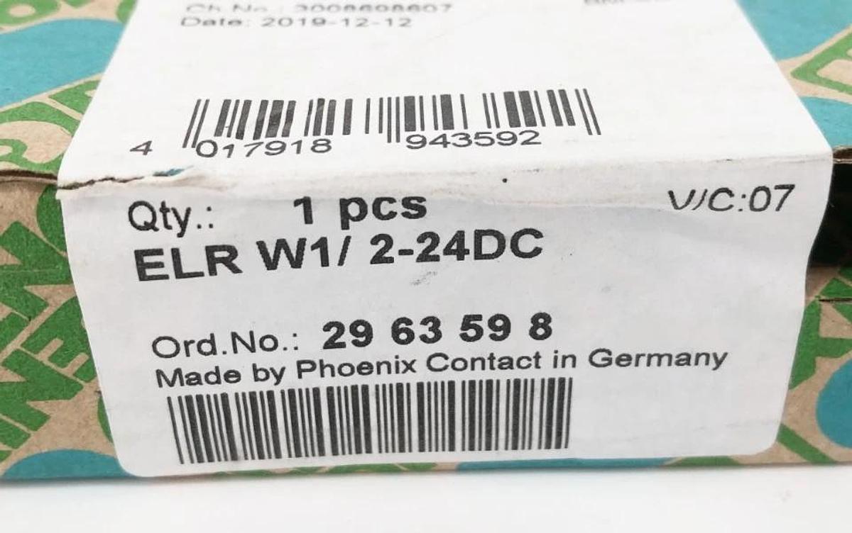 New Phoenix Contact ELR W1/ 2-24DC Reversing Load Relay 2963598