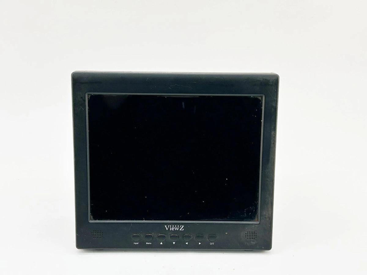 Used ViewZ VZ-097RTC 9.7" TFT LED Color Monitor 12V 1.6A