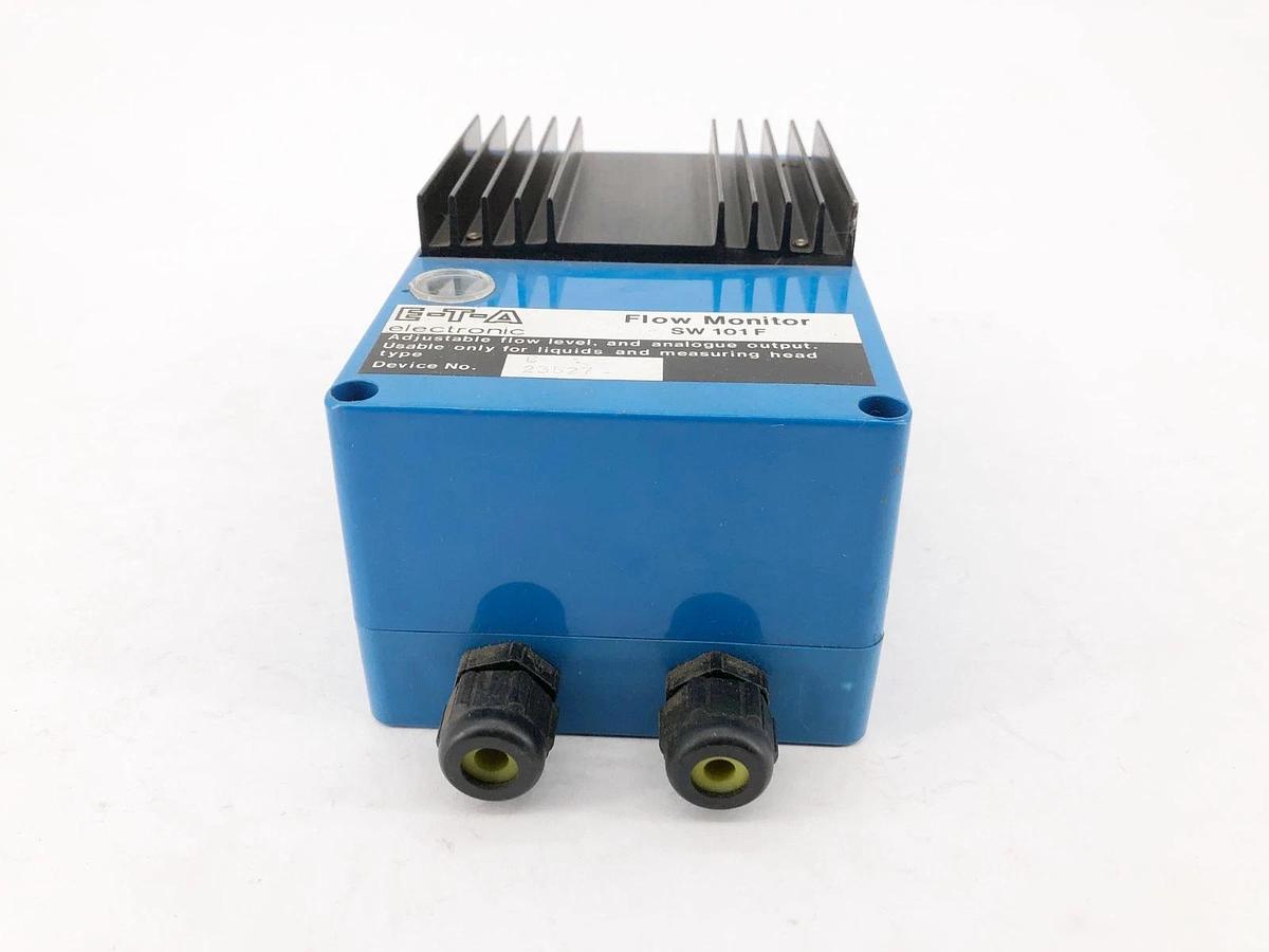 Used E-T-A SW101F Flow Monitor 115V 50/60Hz 220VAC 24VDC 1A