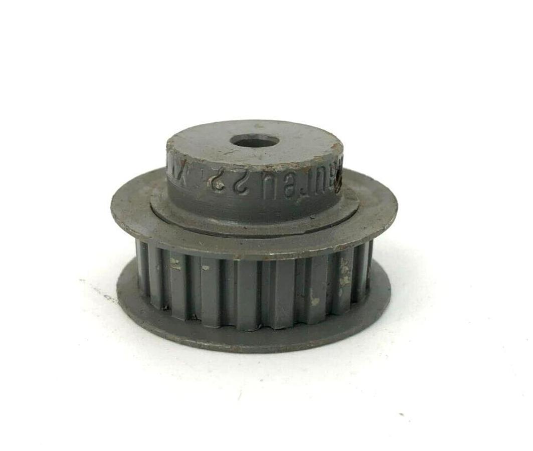 Lot of 2 New Maurey 22XL037 Timing Belt Pulleys, 22 Teeth, 0.375" Belt Width