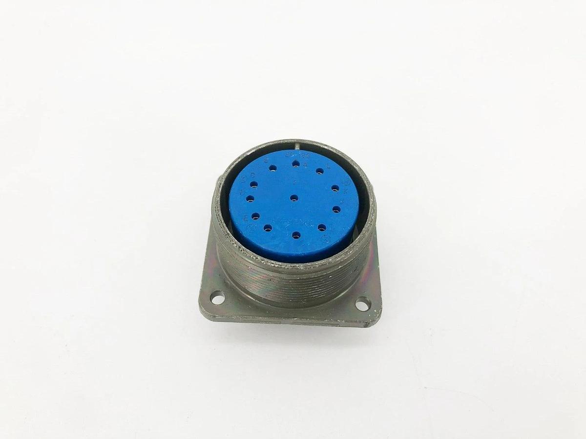 New Amphenol 97-3102A28-18S Circular Connector Receptacle 12 Position