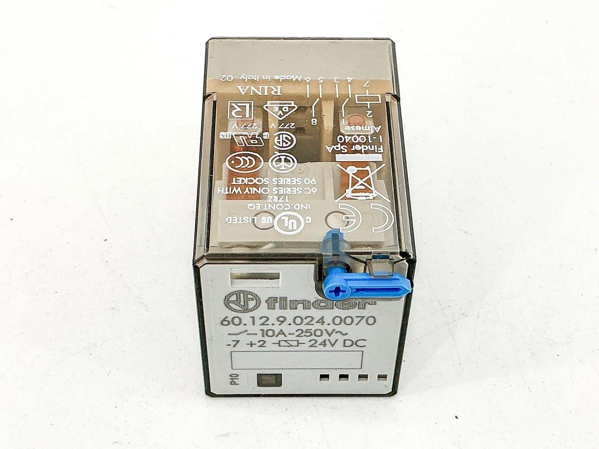 New Finder 60.12.9.024.0070 General Purpose Relay 24V 10A - No Box
