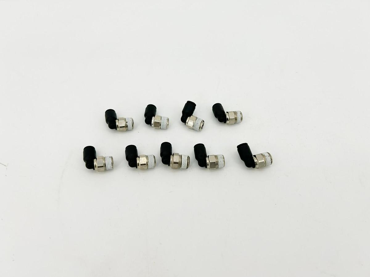 Lot of 9 New 98200 Male Elbows BSPT, 4mm Tube, 1/8" Thrd