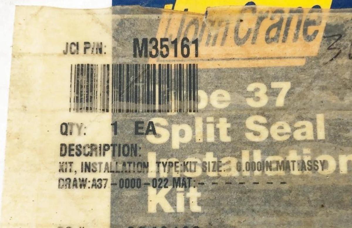 New John Crane M35161 Type 37 Split Seal Assembly