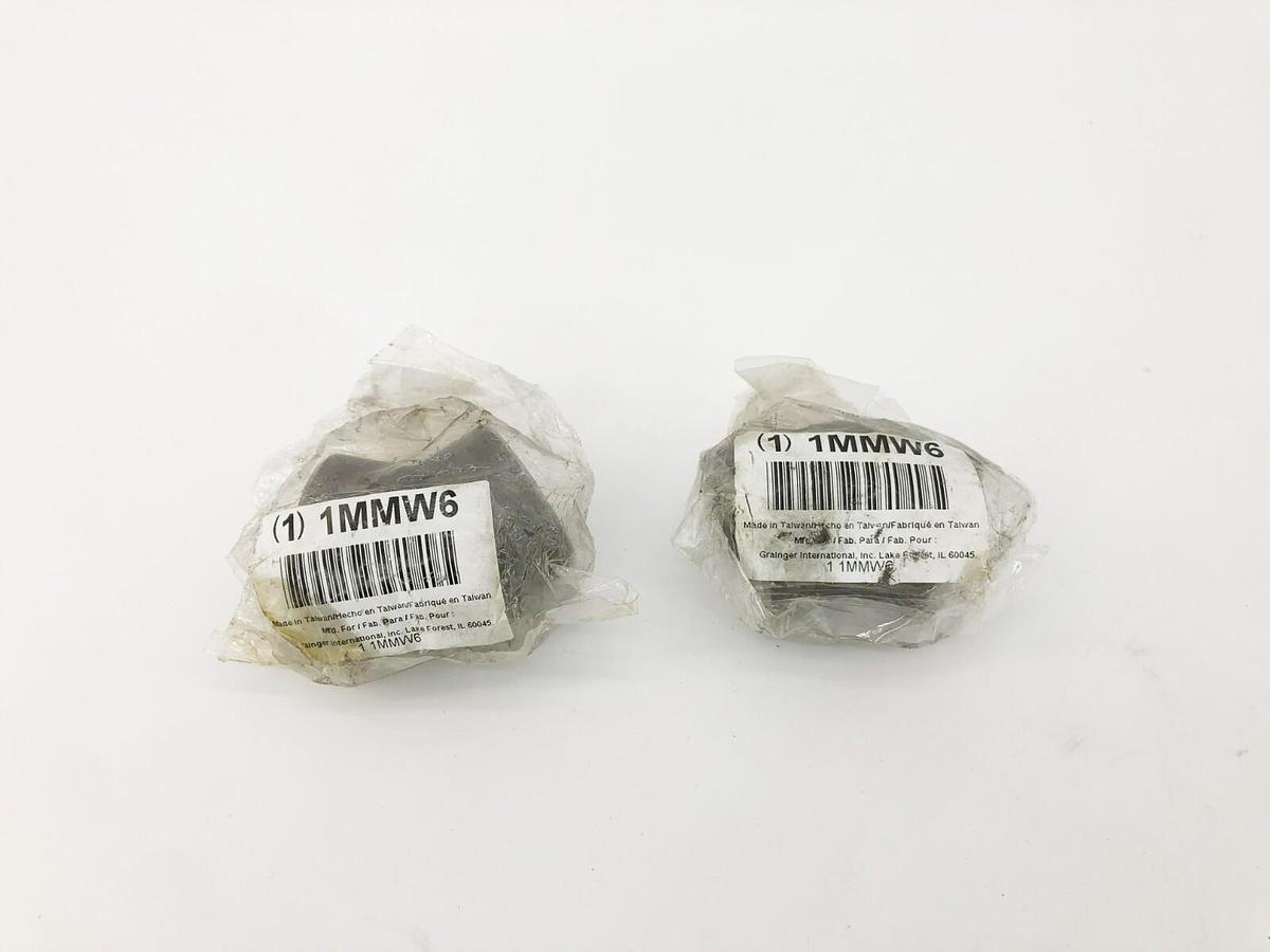 Lot of 2 New Grainger 1MMW6 Elbows 45 Deg. Forged Steel 1/2" FNPT