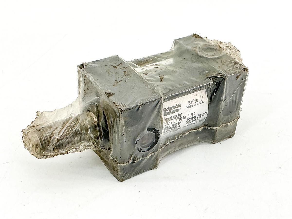 New Schrader Bellows 01.12 UTTU36A 0.750 Pneumatic Cylinder 200PSI