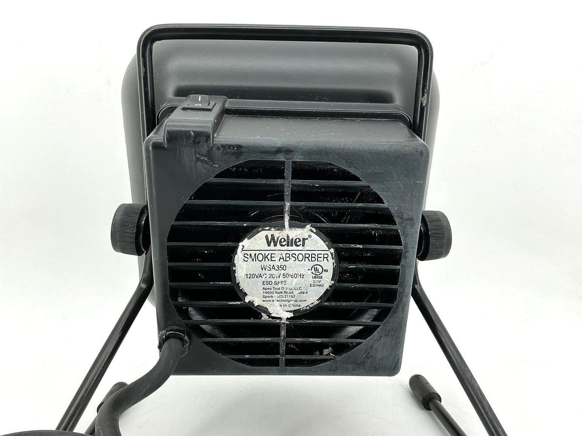 Used Weller WSA350 Smoke Absorber 120VAC 20Watt 50/60HZ WSA-350
