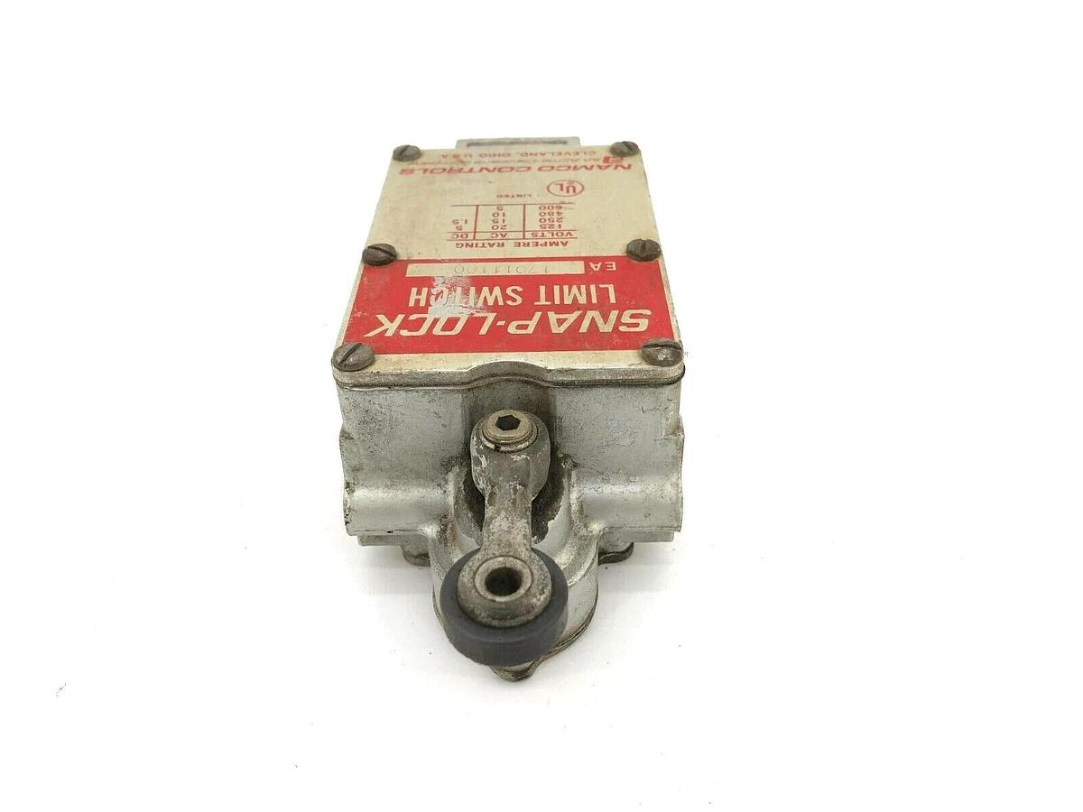 Used Namco Controls EA170-11100 Snap-Lock Limit Switch 600VAC