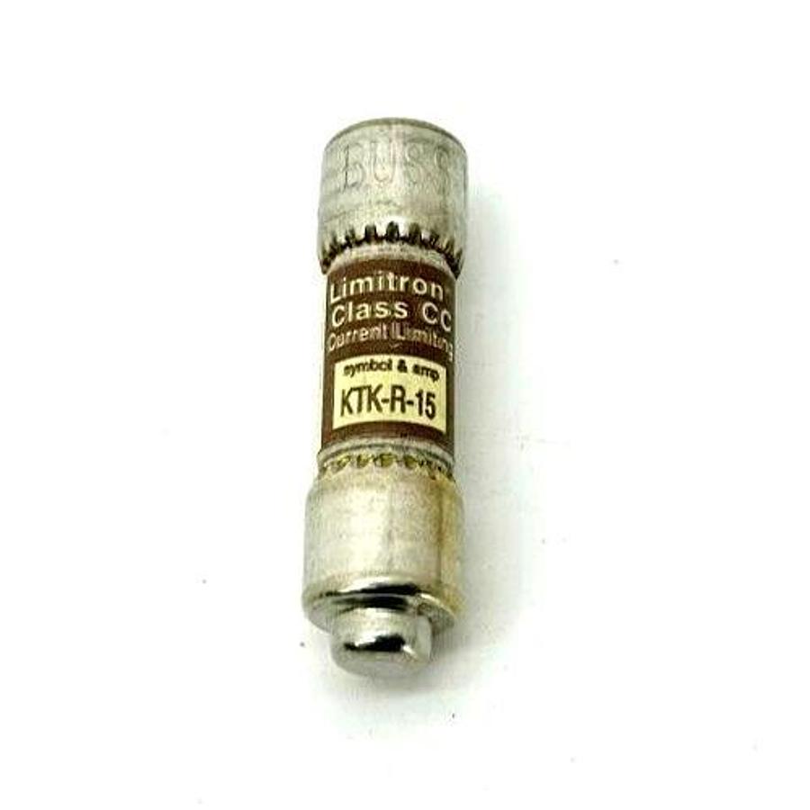Lot of 7 New Bussmann Limitron KTK-R-15 Fast Acting Fuses 15A 600V Class CC