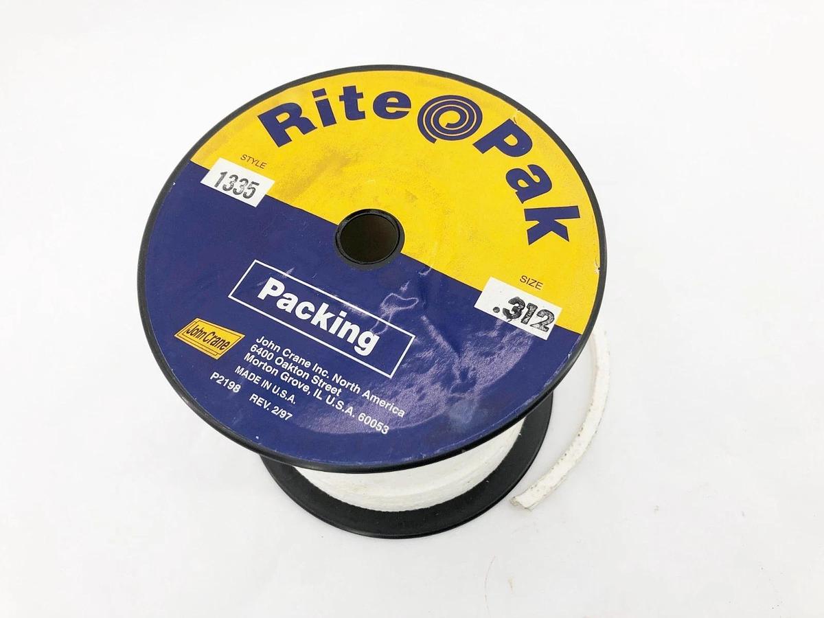 New John Crane 1335 Rite-Pak Mechanical Packing Size .312 5lb. Reel - No Box