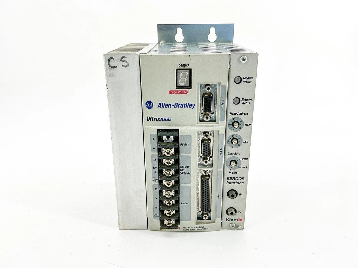 Used Allen Bradley 2098-DSD-020-SE Servo Drive 120/240V 50/60Hz 0-400Hz Ser.C
